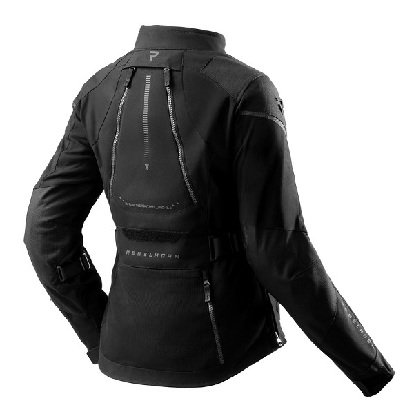CHAQUETA REBELHORN HARDY 3.0 CHICA NEGRA