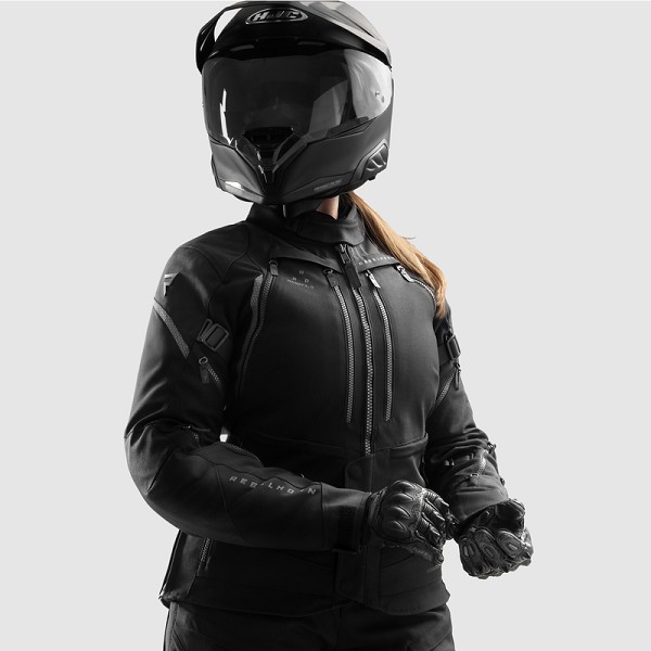CHAQUETA REBELHORN HARDY 3.0 CHICA NEGRA