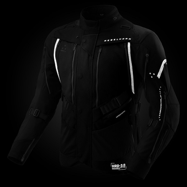 CHAQUETA REBELHORN HARDY 3.0 NEGRA