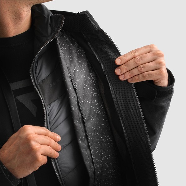 CHAQUETA REBELHORN HARDY 3.0 NEGRA