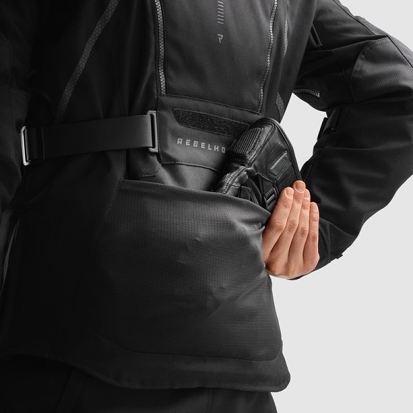 CHAQUETA REBELHORN HARDY 3.0 NEGRA