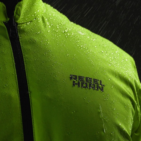 CHAQUETA REBELHORN HARDY 3.0 NEGRA, GRIS Y FLUOR