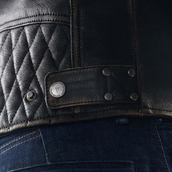 CHAQUETA REBELHORN HUNTER II MARRÓN VINTAGE DE CUERO