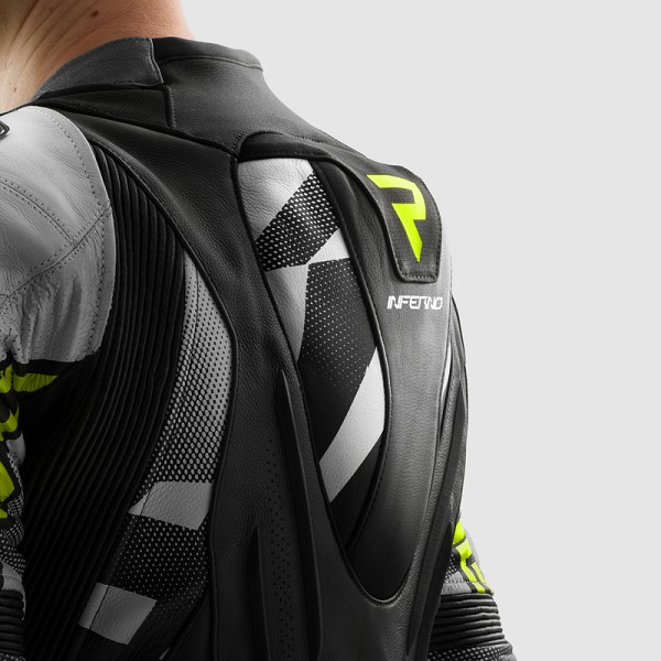 CHAQUETA REBELHORN INFERNO NEGRA, BLANCA Y FLUOR