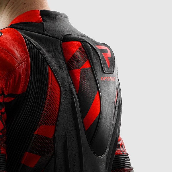 CHAQUETA REBELHORN INFERNO NEGRA Y ROJA