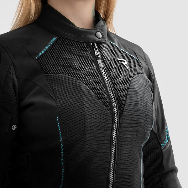 CHAQUETA REBELHORN JAX LADY NEGRA Y AZUL