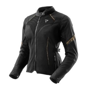 CHAQUETA REBELHORN JAX LADY NEGRA Y GOLD
