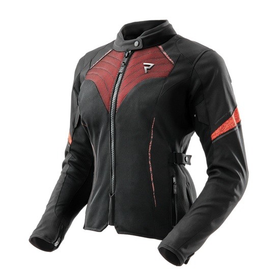 CHAQUETA REBELHORN JAX LADY NEGRA Y ROJA