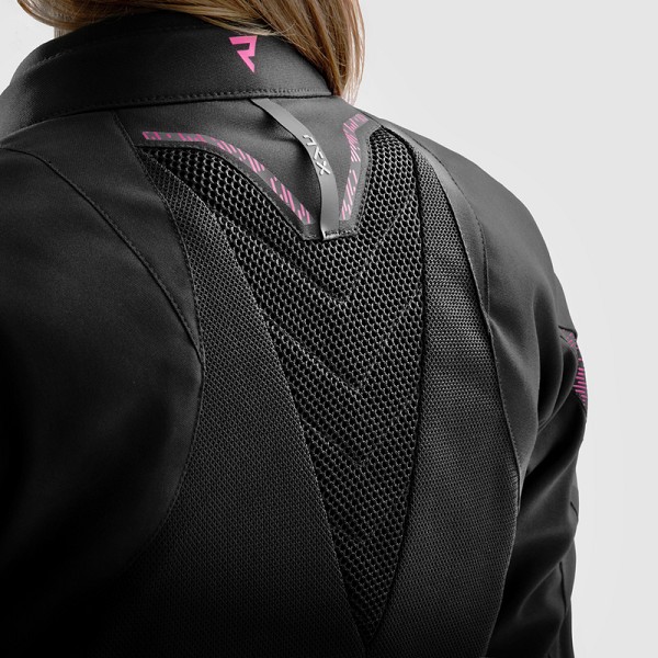 CHAQUETA REBELHORN JAX LADY NEGRA Y ROSA