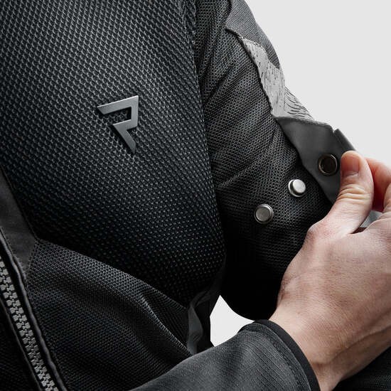 CHAQUETA REBELHORN JAX NEGRA Y GRIS