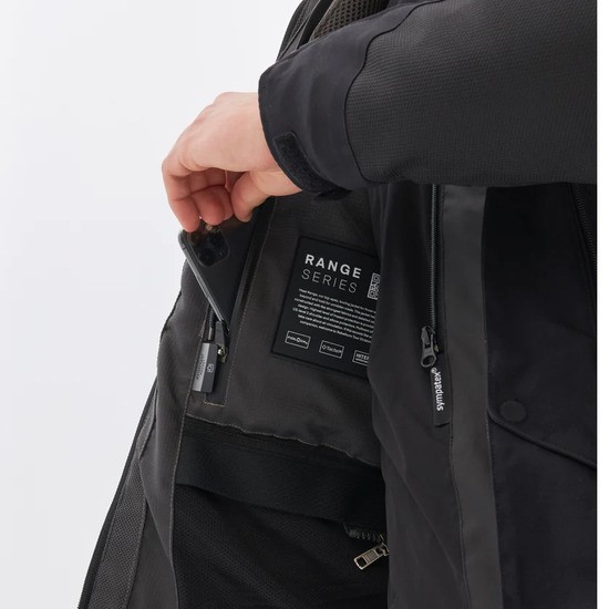 CHAQUETA REBELHORN RANGE NEGRA