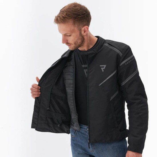 CHAQUETA REBELHORN SPARK NEGRA