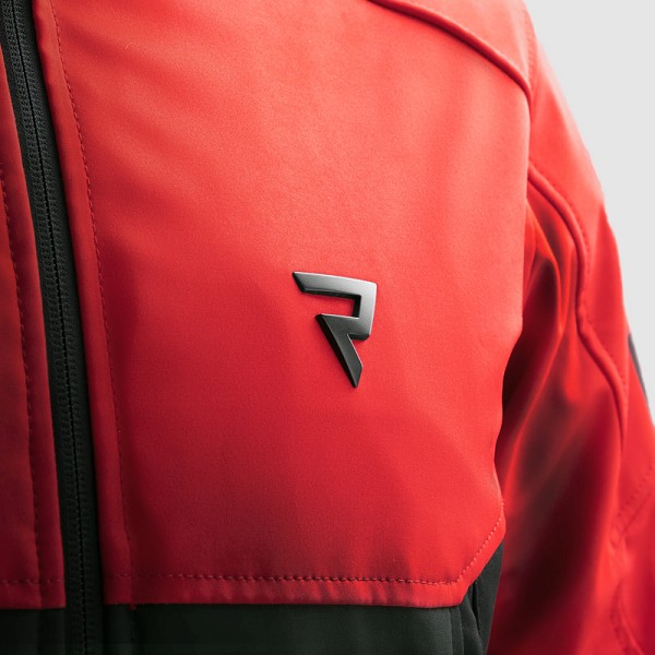 CHAQUETA REBELHORN TEXTIL SLASH ROJA