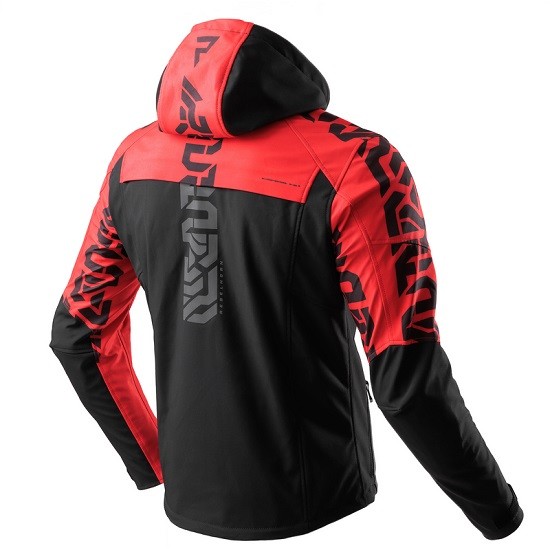 CHAQUETA REBELHORN TEXTIL SLASH ROJA