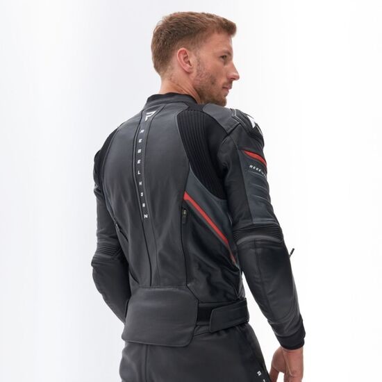 CHAQUETA REBELHORN VELOCE NEGRA Y ROJA