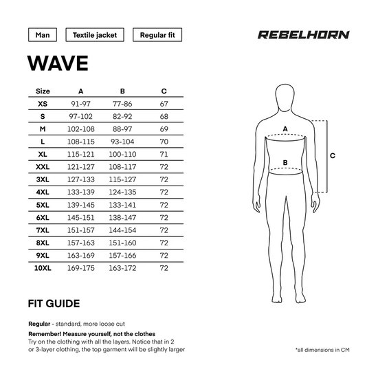 CHAQUETA REBELHORN WAVE