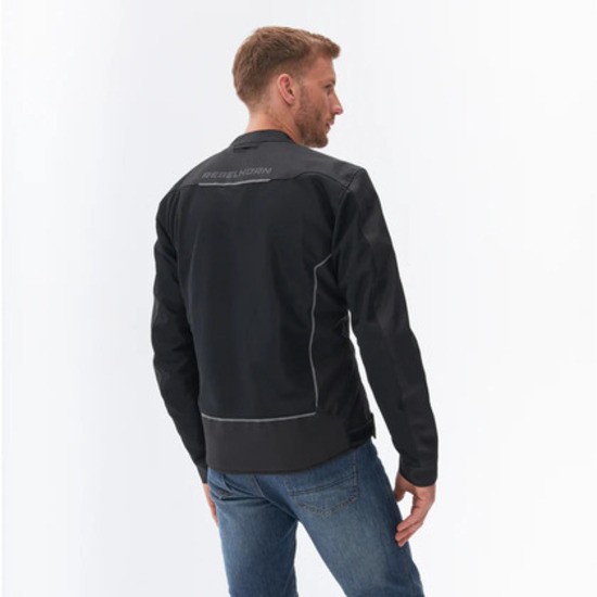 CHAQUETA REBELHORN WAVE NEGRA