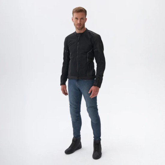 CHAQUETA REBELHORN WAVE NEGRA