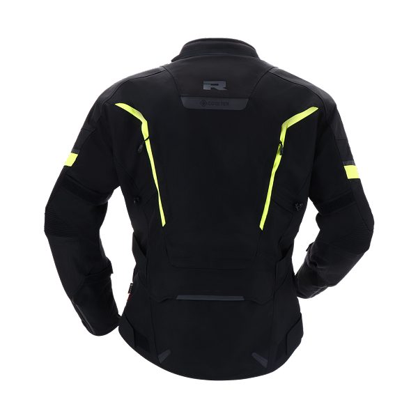 CHAQUETA RICHA CICLONE 2 GORETEX NEGRA FLUOR