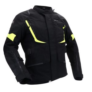 CHAQUETA RICHA CICLONE 2 GORETEX NEGRA FLUOR
