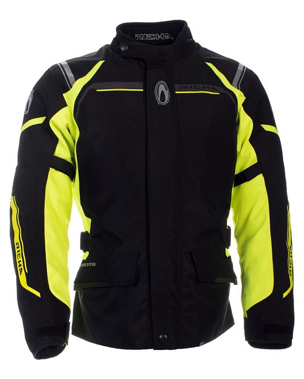 CHAQUETA RICHA STORM 2 NEGRA FLUOR
