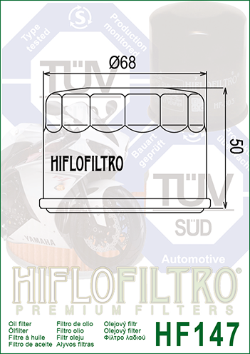 FILTRO ACEITE HF147