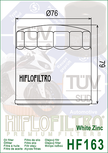 FILTRO ACEITE HF163