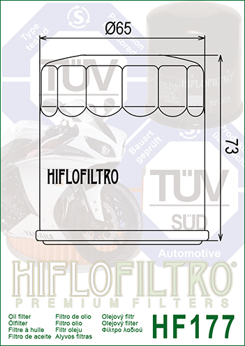 FILTRO ACEITE HF177