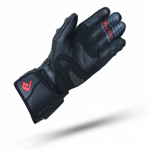 GUANTE DEGEND GP-2 NEGRO