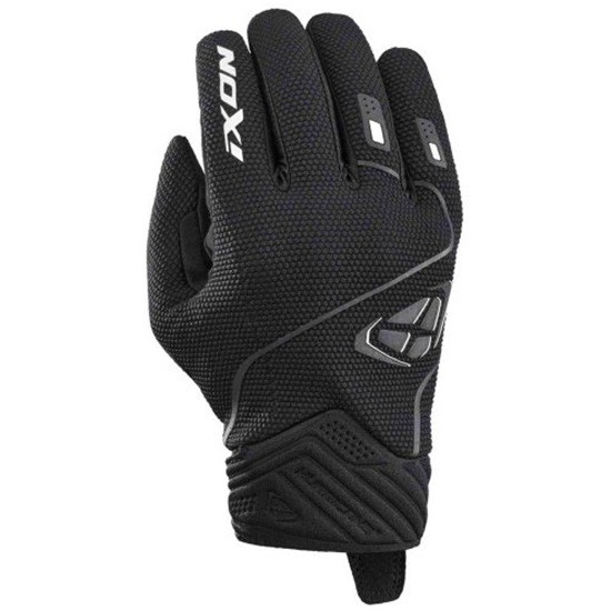 GUANTE IXON HURRICANE 2 NEGRO Y BLANCO