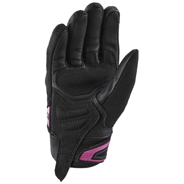 GUANTE IXON MIG 2 LADY NEGRO Y FUSHIA