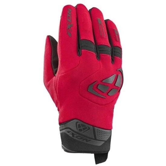 GUANTE IXON MIG 2 ROJO Y NEGRO