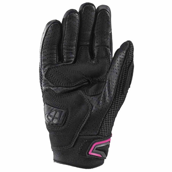 GUANTE IXON MIRAGE AIR FLOW LADY NEGRO Y FUSHIA