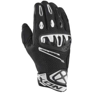 GUANTE IXON MIRAGE AIR FLOW NEGRO Y BLANCO