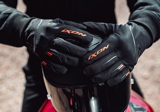 GUANTE IXON PRO HURRICANE 2 NEGRO Y ROJO