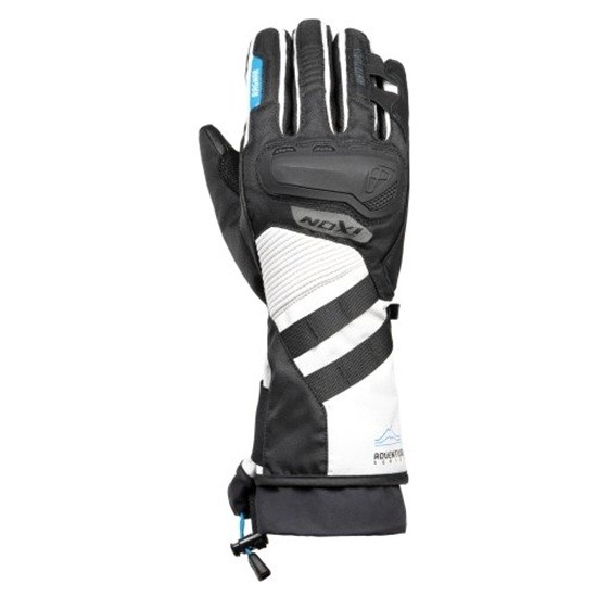 GUANTE IXON PRO RAGNAR NEGRO, GRIS Y AZUL