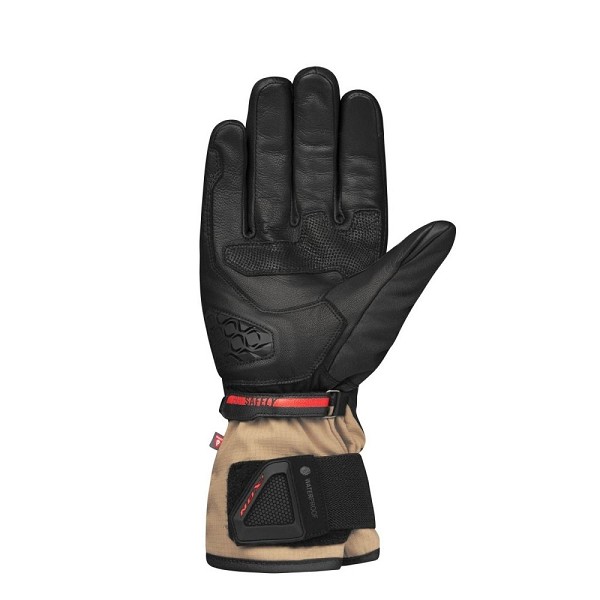 GUANTE IXON PRO RAGNAR NEGRO Y ARENA