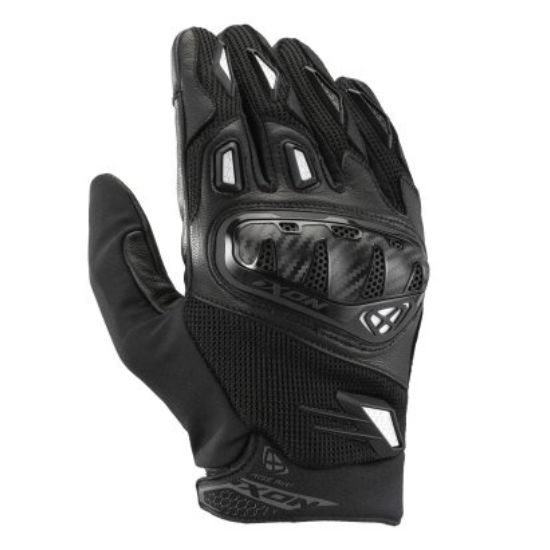 GUANTE IXON RISE AIR 2 NEGRO Y BLANCO