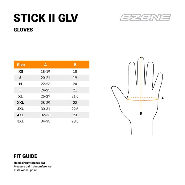 GUANTE OZONE STICK NEGRO