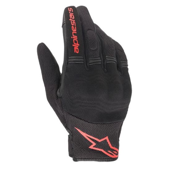 GUANTES ALPINESTARS COPPER NEGRO Y ROJO