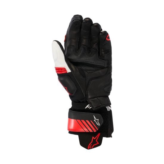 GUANTES ALPINESTARS DE CUERO GP PLUS R V3 NEGRO, BLANCO Y ROJO