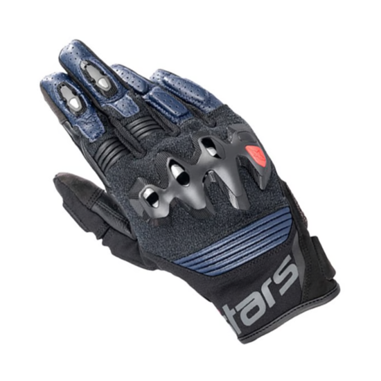 GUANTES ALPINESTARS HALO AZUL Y NEGRO