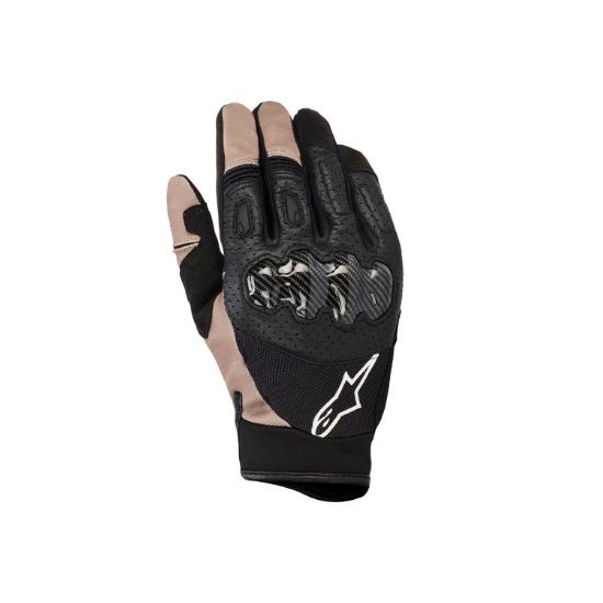 GUANTES ALPINESTARS MEGAWATT V2 PIEDRA Y NEGRO