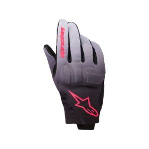 GUANTES ALPINESTARS REEF V2 MUJER GRIS, NEGRO Y ROSA