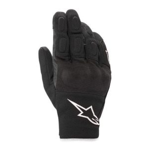 GUANTES ALPINESTARS S-MAX DRYSTAR NEGRO Y BLANCO