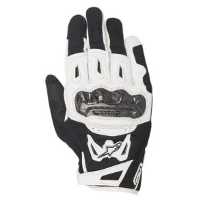 GUANTES ALPINESTARS SMX-2 AIR CARBON V2 NEGRO Y BLANCO