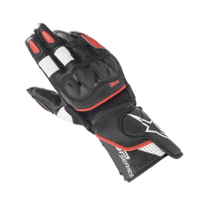 GUANTES ALPINESTARS SP-2 V3 NEGRO, BLANCO Y ROJO