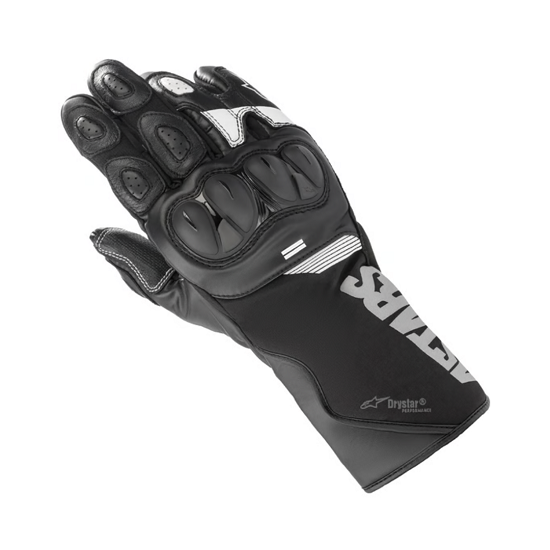 GUANTES ALPINESTARS SP-365 DRYSTAR NEGRO Y BLANCO