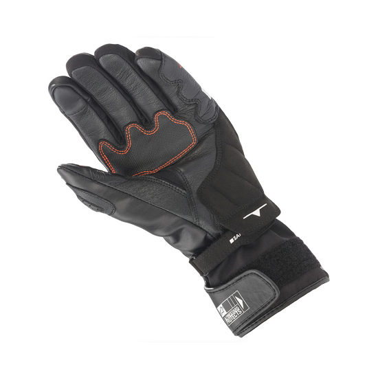 GUANTES ALPINESTARS SP-365 DRYSTAR NEGRO Y RED FLUO