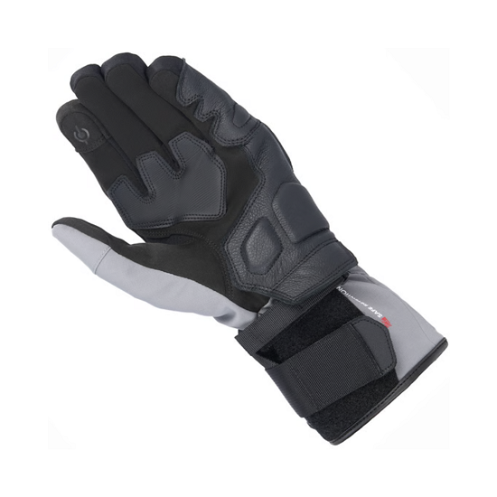 GUANTES ALPINESTARS TOURER W-7 V2 DRYSTAR NEGRO Y GRIS